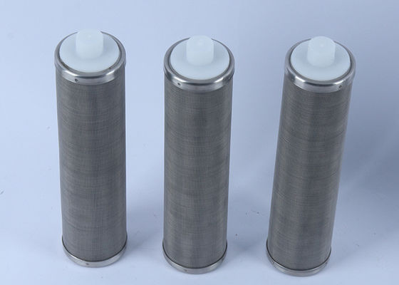 Reusable Backwash Wire Mesh Filter Element Flushable Sediment Water