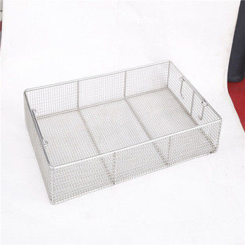 Various Metal Storage Metal Baskets Multiple Disinfection Customized Design