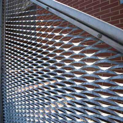 Expanded  Metal Ceiling Mesh Custom Designed For Filters / Decoration