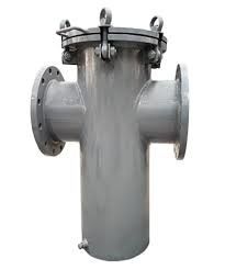 Anti Rust Water Treatment Basket Filter Housing Strainers Stainless Steel 304
