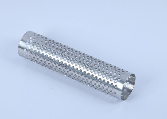Punching Hole Perforated Filter Tube 304 Stainless Mesh