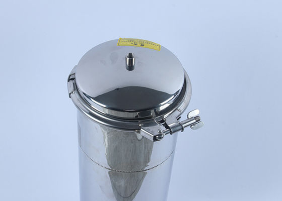 Steel 304 316 Stainless Bag Filter Multi Bag Cylindrical Type