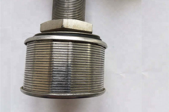 Stainless Steel Sand Filter Wedge Wire Nozzle Screen For Tap Water Resin