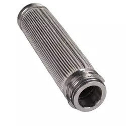 Compressed Air Nd Filter Hydraulic Oil Filter Cartridge Silver