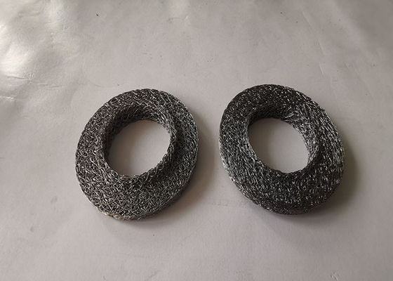 Comppessesd Knitted Exhaust Wire Filter Mesh Corrosion Resistance