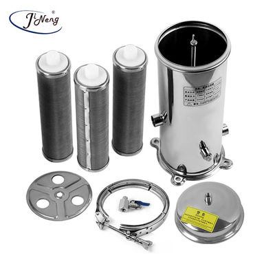 SUS304 SS316L Precision Stainless Steel Water Filter For Water Purification