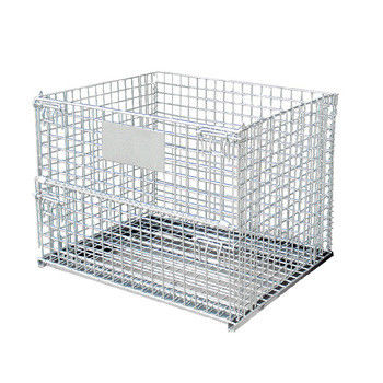 Welded Wire Mesh Storage Cages Medium Duty 800kg Capacity Excellent Ventilation