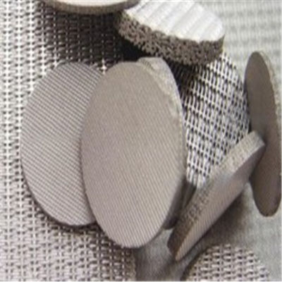 Wire Mesh Sintered Fiber Felt Mass Stock ISO9001 For Hot Gas Filtration