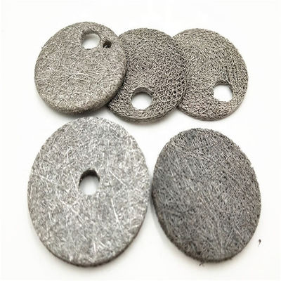 Wire Mesh Sintered Fiber Felt Mass Stock ISO9001 For Hot Gas Filtration