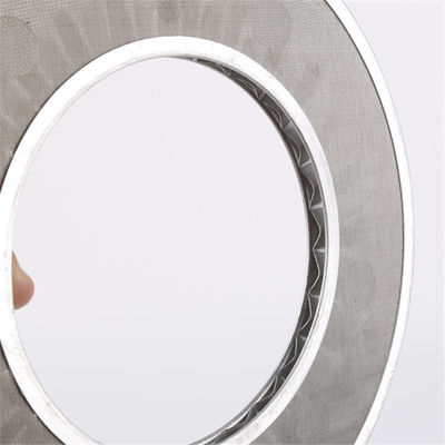 Gas Equipment Sintered Stainless Steel Filter Disc 100 Micron Plain Woven