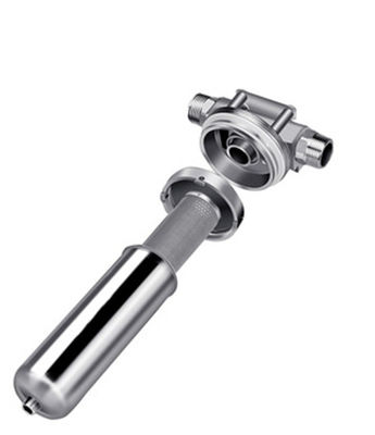 Microns SS304 Cartridge Filter Housing 8000 L/H Water Flow Industries Use