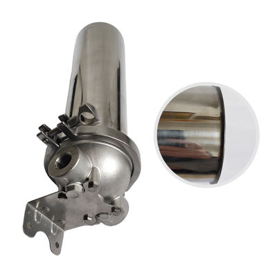 RO Water Cartridge Filter Housing SS316 L For Liquid Filtration Large Flow