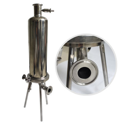 Water Filtration Sanitary Filter Housing , Stainless Filter Housing SS 304