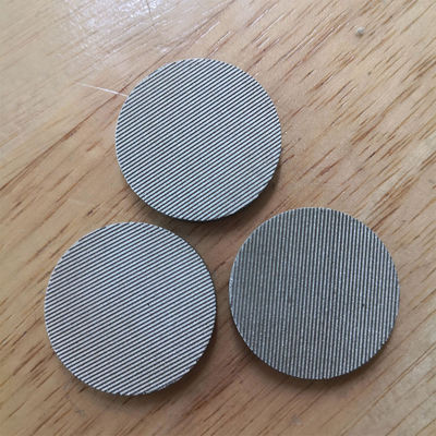 Perforated Stainless Steel Filter Mesh 5 Layer Plain Weave Anti Corrosion