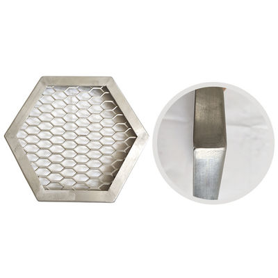 SS Expanded Metal Grid , Aluminium Diamond Mesh Thickness 0.5mm-8mm