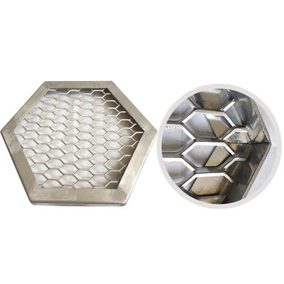 SS Expanded Metal Grid , Aluminium Diamond Mesh Thickness 0.5mm-8mm