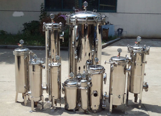 High flow ，Customisable Industrial 304 Stainless Steel 10 Inch Cartridge Filter Housing
