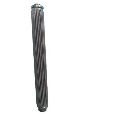 High Filtration Reusable Sliver 1.7mm thick  Pleated Stainless Steel Filter Cartridge
