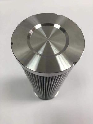 High Filtration Reusable Sliver 1.7mm thick  Pleated Stainless Steel Filter Cartridge