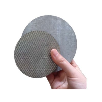 High porosity , dirt holding , 10 30 60 Micron 316L Sintered Metal Fiber Felt For Filtration