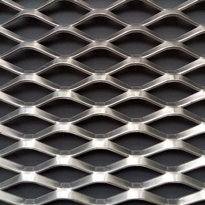 Steel Small Hole Decorative Facade Expanded Metal Mesh