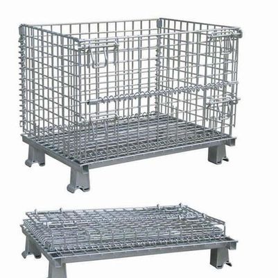 CE Jracking 1500kg Galvanized Steel Mesh Storage Cages