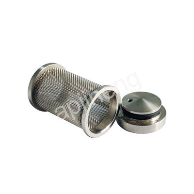 15 Micron 250mm Porous Stainless Steel Filter Cartridge