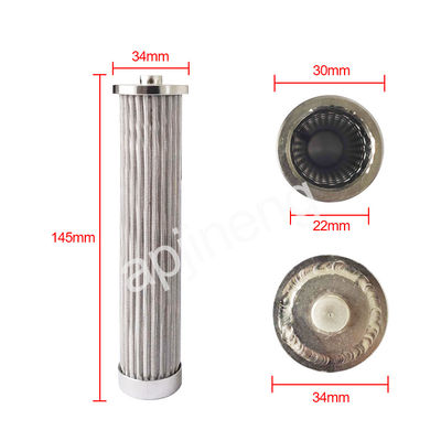 316L 10 Micron Hydraulic Press Oil Stainless Filter Element
