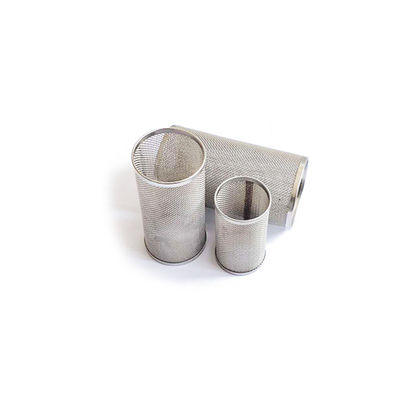 2.5mm 3000mm 21Mpa Ss Sintered Filter Cartridge