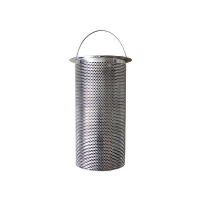 300um Basket 1.7mm Stainless Steel Mesh Filter Cartridge