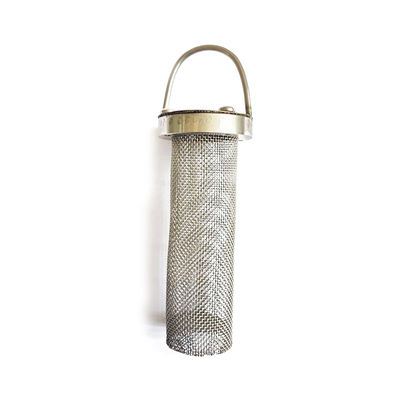 300um Basket 1.7mm Stainless Steel Mesh Filter Cartridge