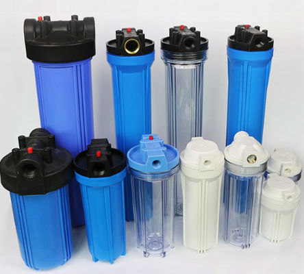 10 Inch Transparent ISO90001 Plastic Water Filter Housing