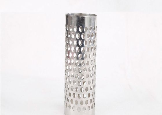 Round Hole Decoiling ISO Perforated Stainless Steel Tube