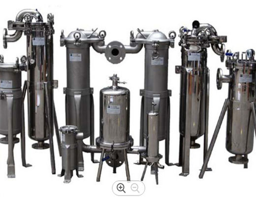 Water Purification 304 Sus Multi Cartridge Filter Housing