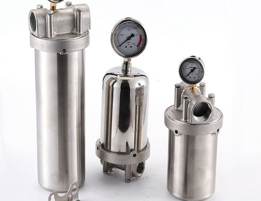 Water Purification 304 Sus Multi Cartridge Filter Housing
