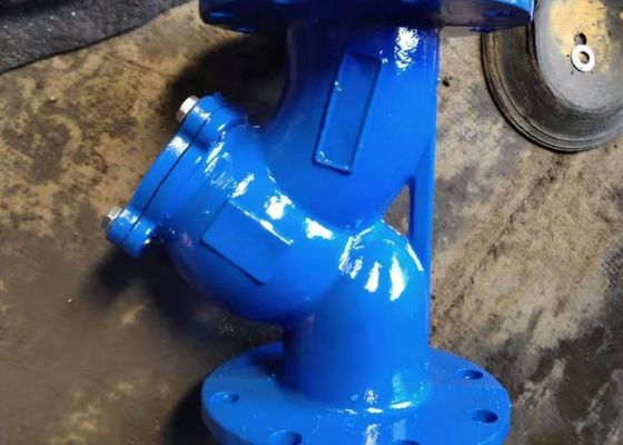 Remove Rust Pipeline Impurity Y Type Filter 1.6Mpa Ss Micron Filter Housing