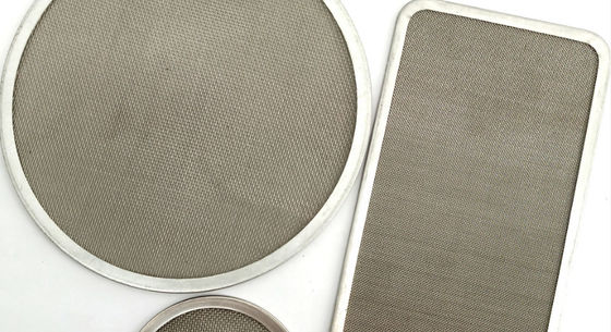 Multilayer 316l High Precision Sintered Stainless Steel Filter High Temperature Resistant