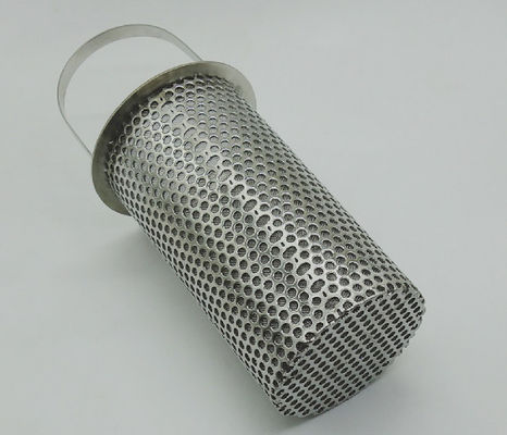 Double Layer 29cm 310 Stainless Steel Strainer Basket Filter Tube