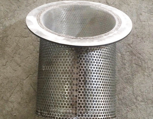 Double Layer 29cm 310 Stainless Steel Strainer Basket Filter Tube
