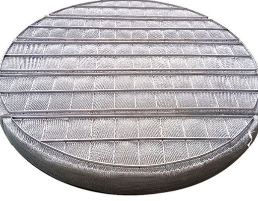 304l Wire Mesh Demister Stainless Steel Co Knit With Fiber Glass