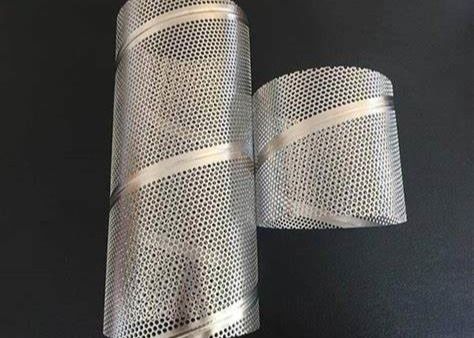 All Round Hole Perforated Stainless Steel Pipe Cylindrical Filter In Water System