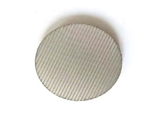 Custom Porous 40 Micron Sintered Metal Filter Stainless Steel