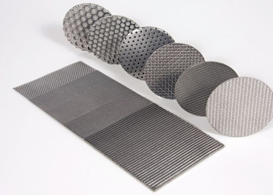 0.6mm Sintered Metal Filter For Purification And Filtration